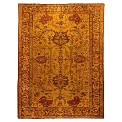 Large Amritsar Afghanistan Rug in Hand Knotted Washed Wool, 2000-WM-1314333