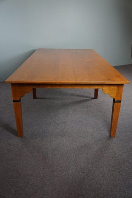 Large Amsterdam School Dining Table, Early 20th Century-HPP-1719033