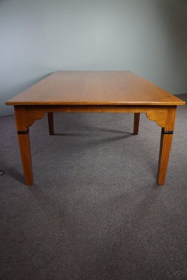 Large Amsterdam School Dining Table, Early 20th Century-HPP-1719033