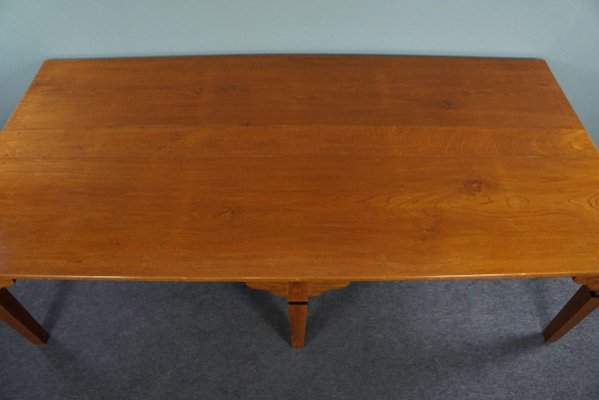 Large Amsterdam School Dining Table, Early 20th Century-HPP-1719033