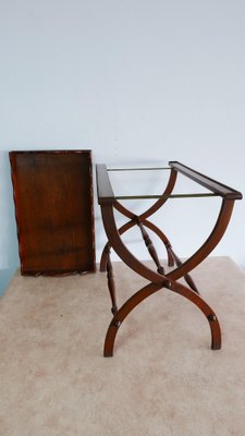 Large Antique Art Nouveu German Butler's Folding Table, 1900s-KK-1240826