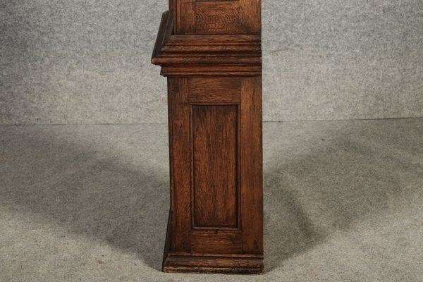 Large Antique Baroque Grandfather Clock in Oak, 1750-DXD-2021464