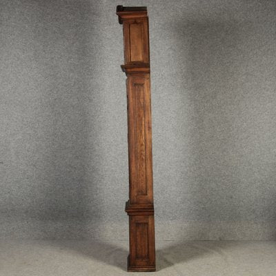 Large Antique Baroque Grandfather Clock in Oak, 1750-DXD-2021464