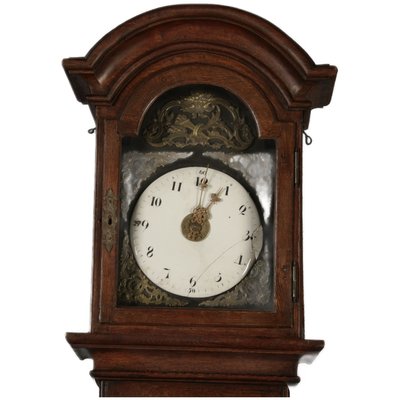 Large Antique Baroque Grandfather Clock in Oak, 1750-DXD-2021464