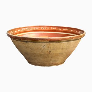 Large Antique Ceramic Bowl from Wettelsheim, 1843-DUM-1398406