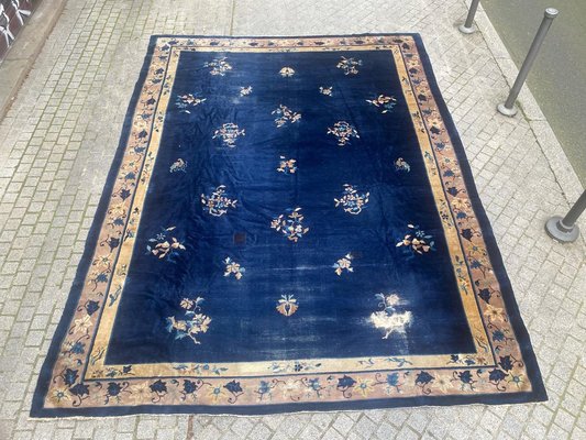 Large Antique Chinese Art Deco Rug-YMM-1195078