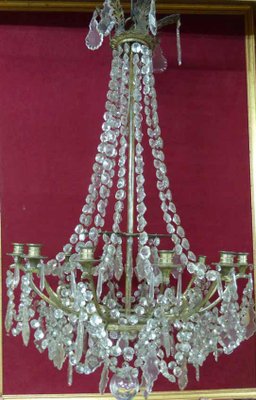 Large Antique Empire Chandelier-WSV-605506