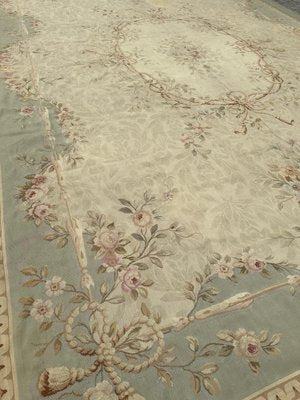 Large Antique French Aubusson Rug, 1890s-YMM-1818110