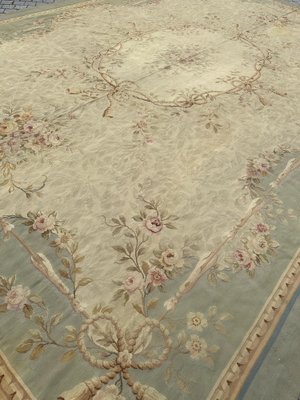 Large Antique French Aubusson Rug, 1890s-YMM-1818110