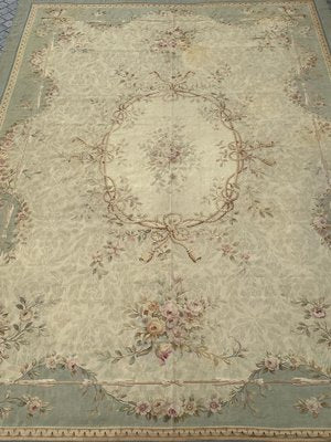 Large Antique French Aubusson Rug, 1890s-YMM-1818110