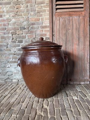 Large Antique French Storage Jar, 1900s-WZZ-715938