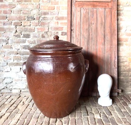 Large Antique French Storage Jar, 1900s-WZZ-715938