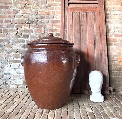 Large Antique French Storage Jar, 1900s-WZZ-715938