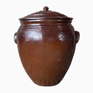 Large Antique French Storage Jar, 1900s-WZZ-715938