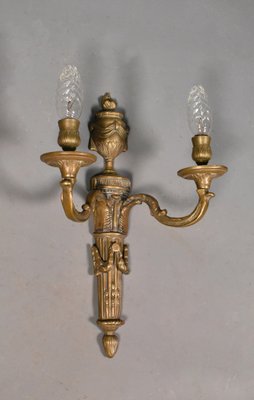 Large Antique French Wall Sconce in Bronze, 1890s-CTD-1453744