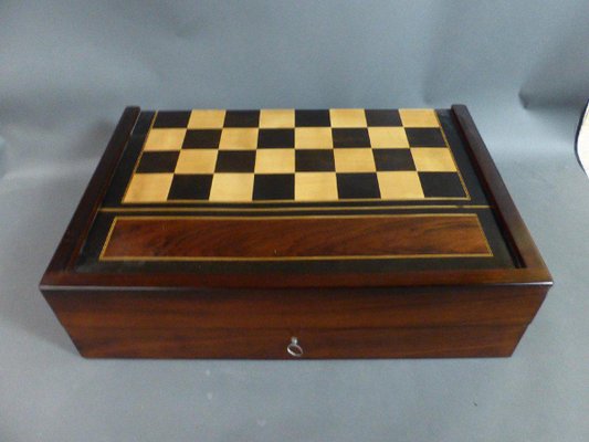 Large Antique Game Box-WSV-904882