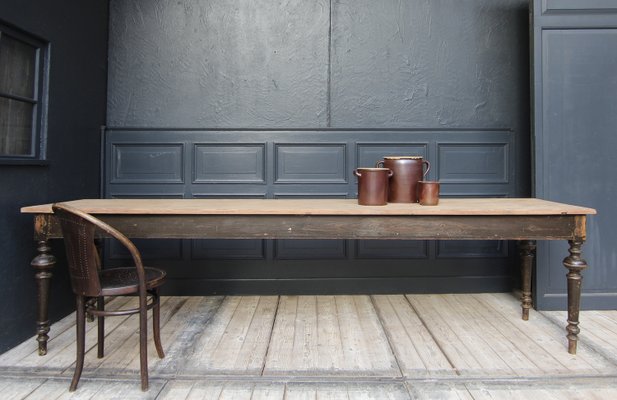 Large Antique German Gründerzeit Table, 1890s-TAT-2035675