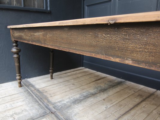 Large Antique German Gründerzeit Table, 1890s-TAT-2035675