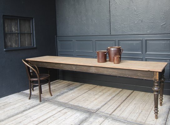 Large Antique German Gründerzeit Table, 1890s-TAT-2035675