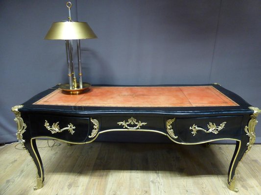 Large Antique Louis XV Style Desk-WSV-605268