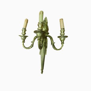 Large Antique Louis XVI Style Sconces, Set of 2-WSV-605291