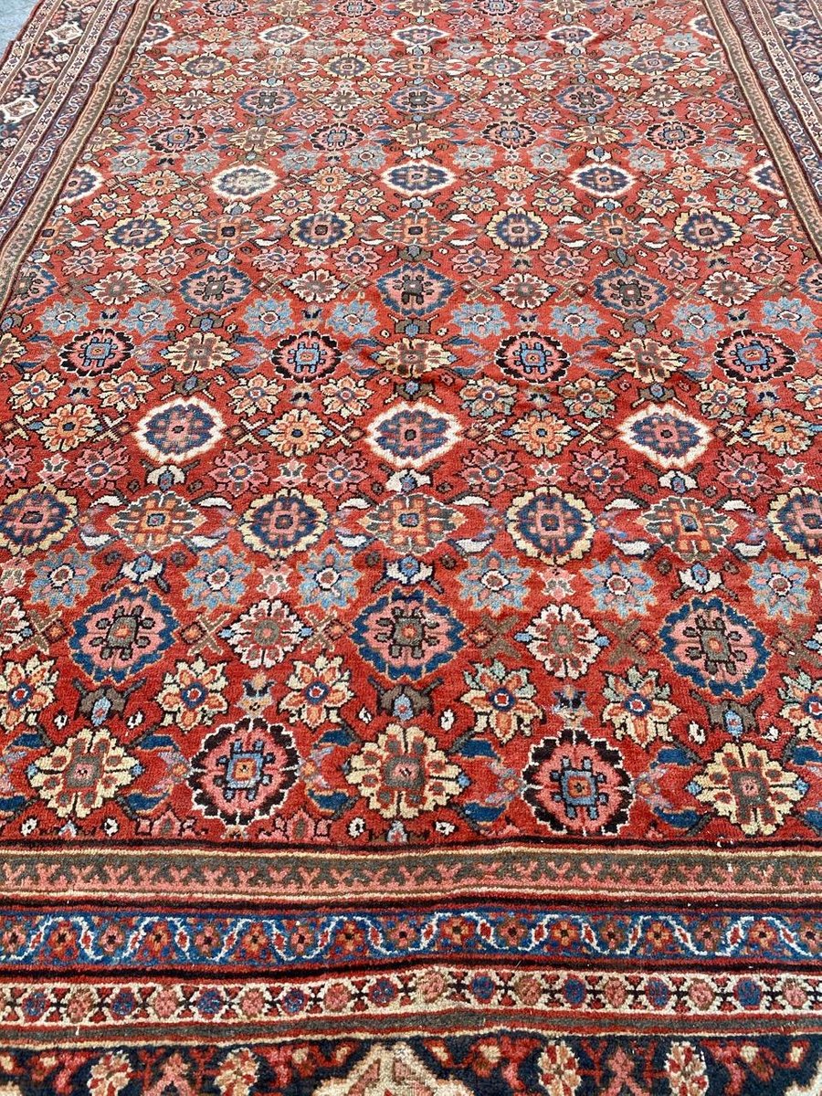 Large Antique Mahal Rug