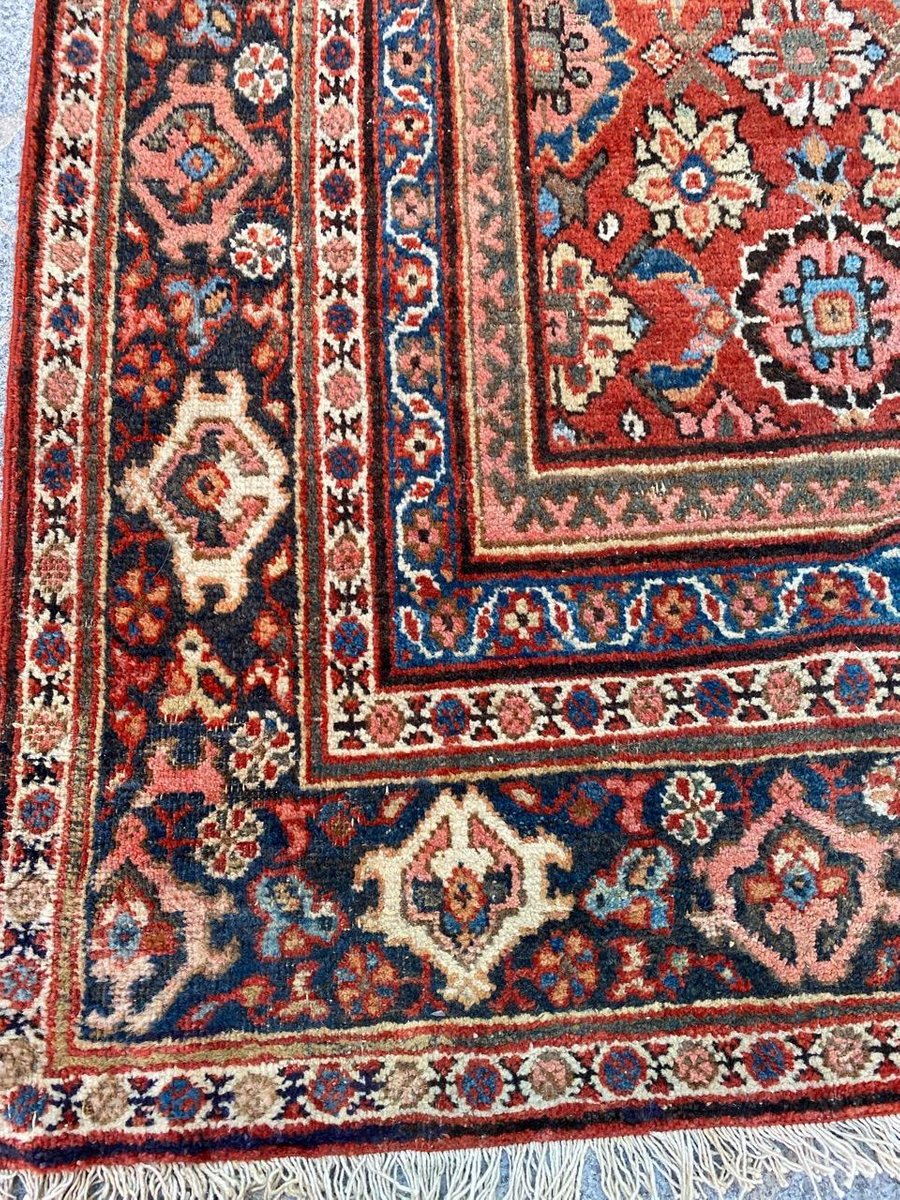 Large Antique Mahal Rug