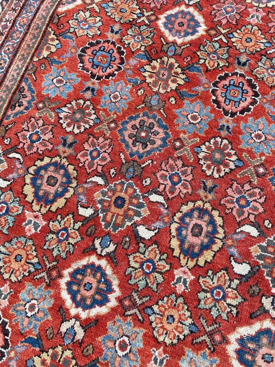 Large Antique Mahal Rug