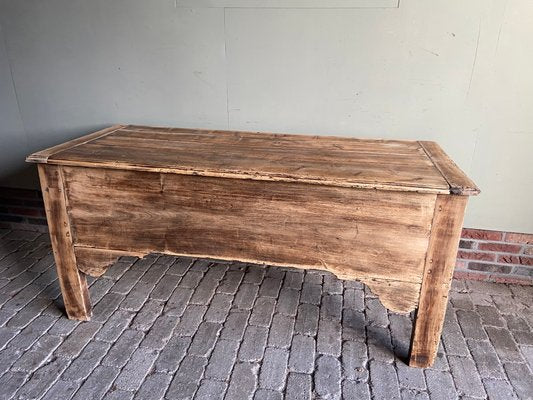 Large Antique Oak Blanket Chest, 1850s-GTG-1804822