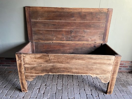 Large Antique Oak Blanket Chest, 1850s-GTG-1804822