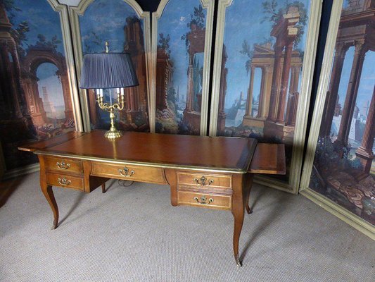 Large Antique Regency Style Desk-WSV-605190