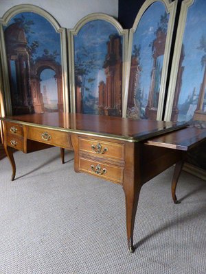 Large Antique Regency Style Desk-WSV-605190