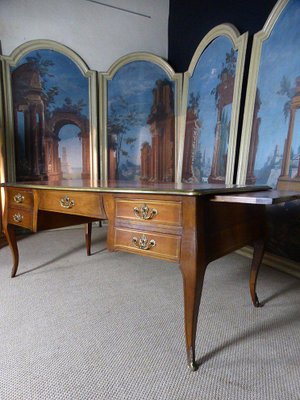 Large Antique Regency Style Desk-WSV-605190