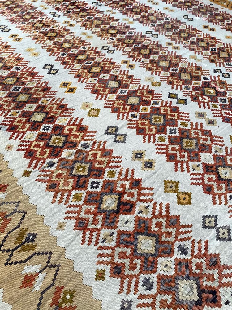 Large Antique Transylvanian Kilim