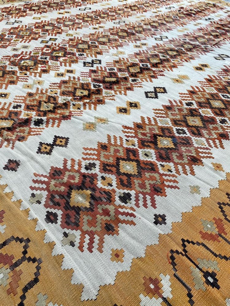 Large Antique Transylvanian Kilim