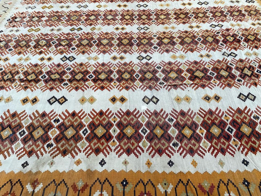 Large Antique Transylvanian Kilim