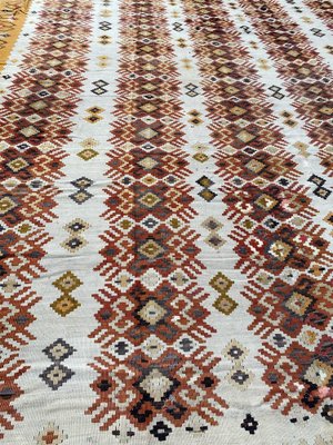 Large Antique Transylvanian Kilim-YMM-1061555