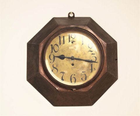 Large Antique Wall Clock by Adolf Loos-VA-623678