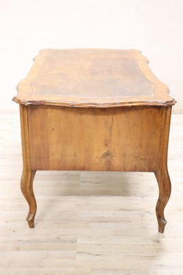 Large Antique Walnut Desk, 1880s-DCO-1124543