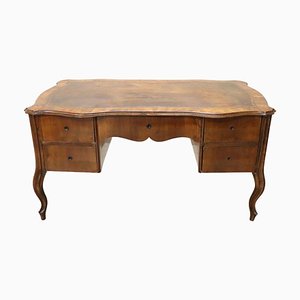 Large Antique Walnut Desk, 1880s-DCO-1124543