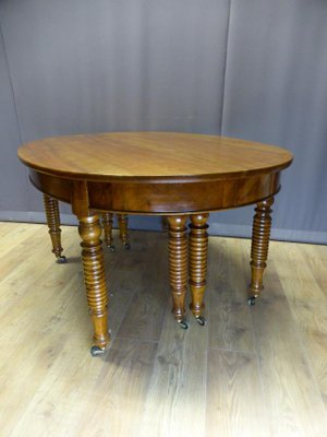 Large Antique Walnut Table-WSV-605253