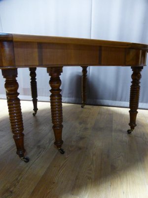 Large Antique Walnut Table-WSV-605253