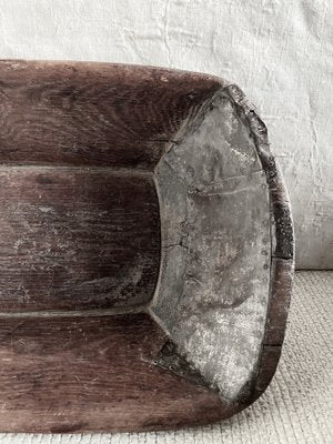 Large Antique Wooden Bowl-ITU-1795591