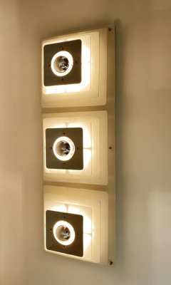 Large Architectonic Wall Light from Honsel, 1970s-GUT-2036712