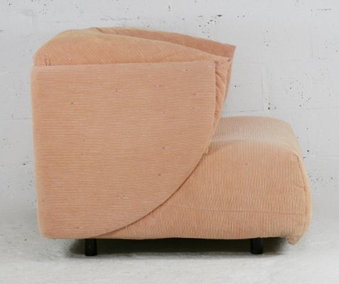 Large Armchair in Orange Pastel from Ligne Roset, France, 1990s-MAO-1033018