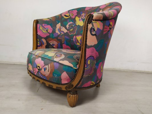 Large Art Deco Armchair-EAD-1313869