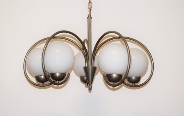 Large Art Deco Ceiling Lamp, 1920s-VA-848159