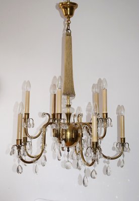 Large Art Deco Ceiling Lamp from Lobmeyr, 1940s-VA-869740