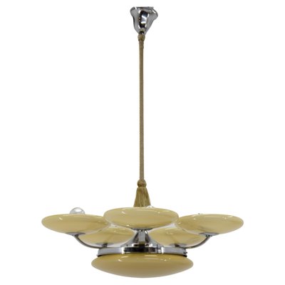 Large Art Deco Chandelier, 1930s-TZ-1308509