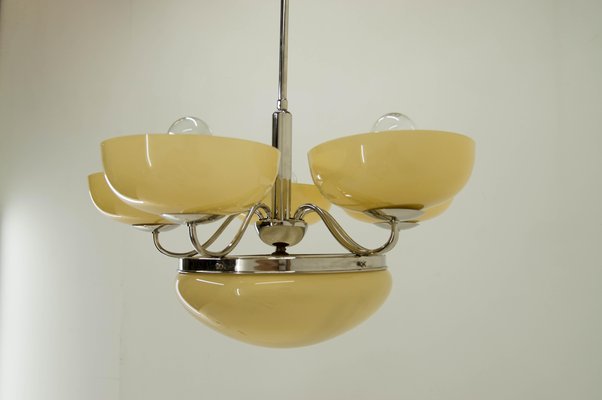 Large Art Deco Chandelier, 1930s-TZ-984600